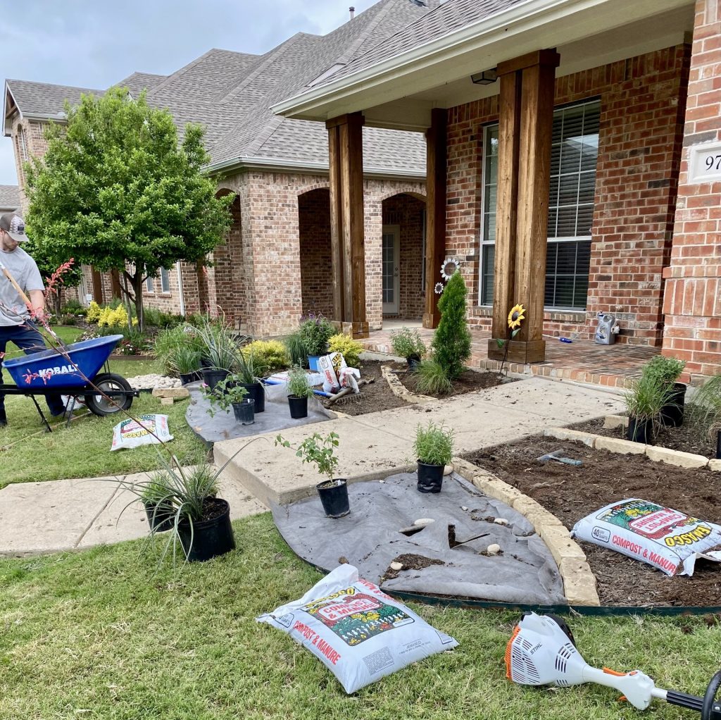 Landscape Removal in McKinney TX 3