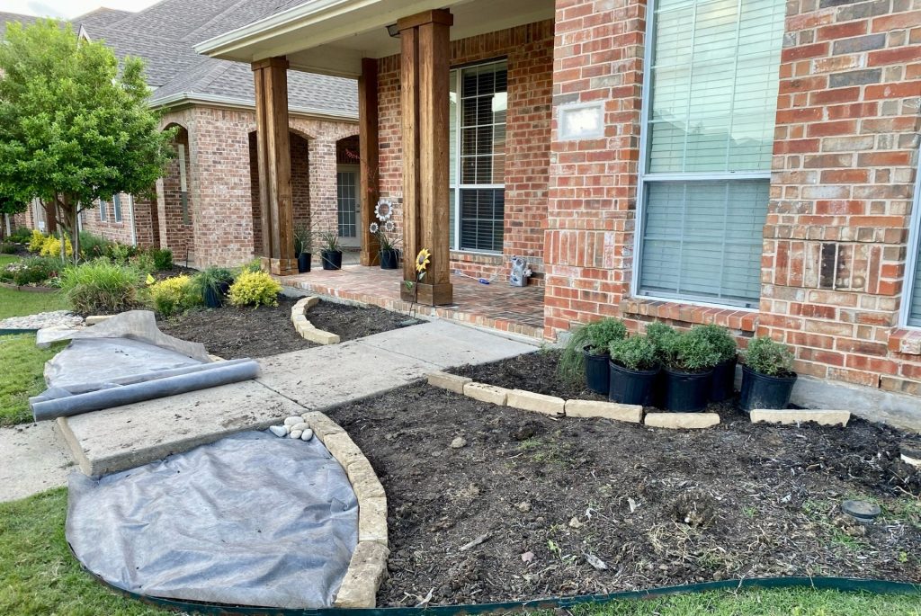 Landscape Removal in Mckinney TX 2